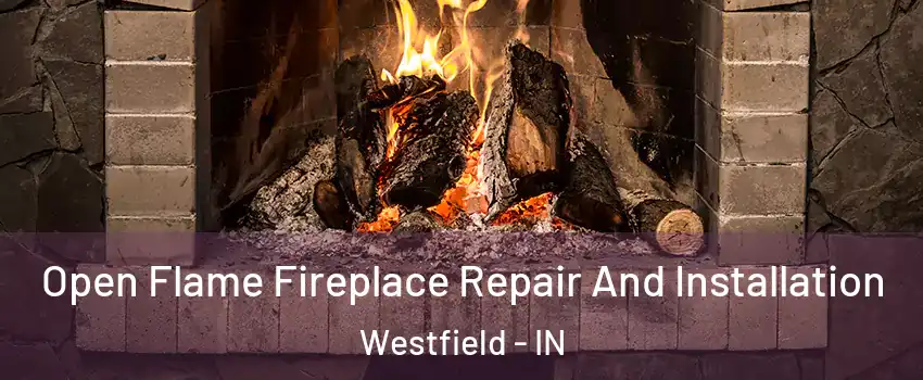  Open Flame Fireplace Repair And Installation Westfield - IN